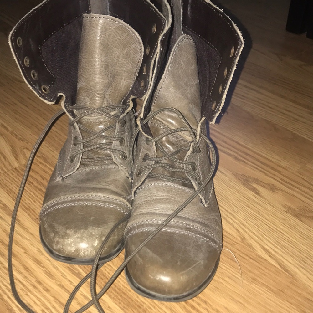 Steve Madden combat boots